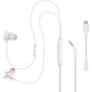 JBL Quantum 50C In-Ear Wired Gaming Headphones With USB-C Adapter