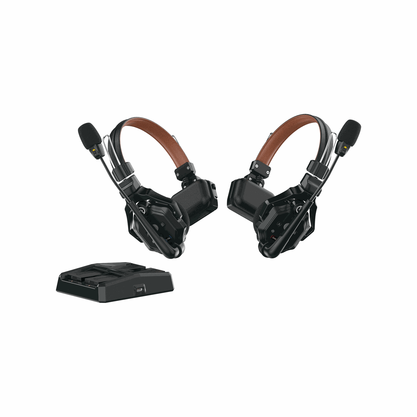 Hollyland Solidcom C1 Pro-8S Full-Duplex ENC Wireless Intercom System with 2 Headsets (1.9 GHz)