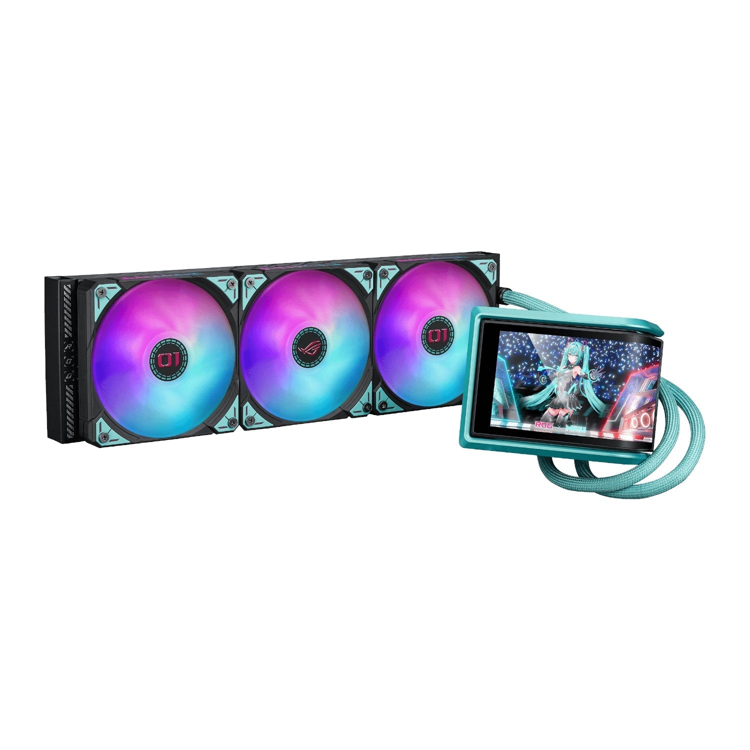 PCBuilder Ryzen 7 9800X3D ASUS X MIKU Windows 11 Gaming PC
