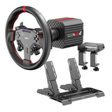 PXN VD4 Direct Drive Sim Racing Wheel – PD-HM Dual Pedal – Z8 Clamp Bundle