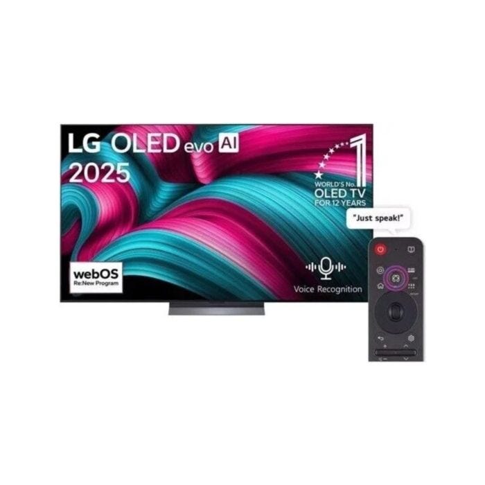 LG OLED65C5 65" OLED Evo AI 4K 144Hz Smart TV