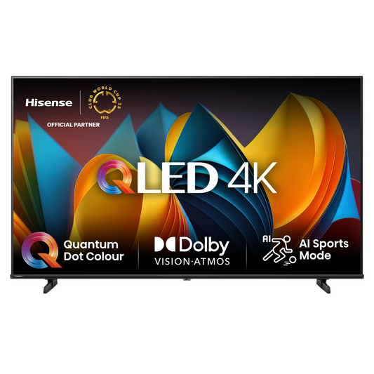 Hisense 75E7N  75 Inch 4K UHD QLED Smart TV with Quantum Dot & Dolby Vision (Each)