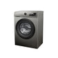 Hisense 8kg Front Loader Washing Machine Grey Titanium WFQP8012VMT